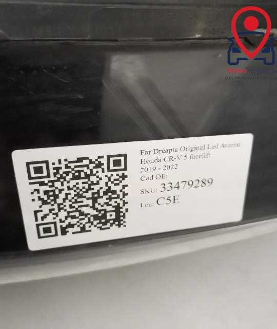 Десен фар Оригинален Лед Авариран Хонда КР-В / Honda CR-V [Повреден ор