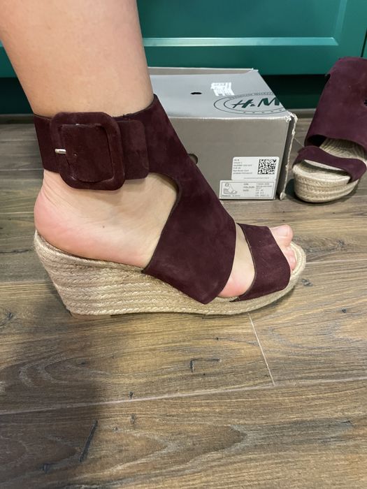 Дамски сандали на платформа H&M