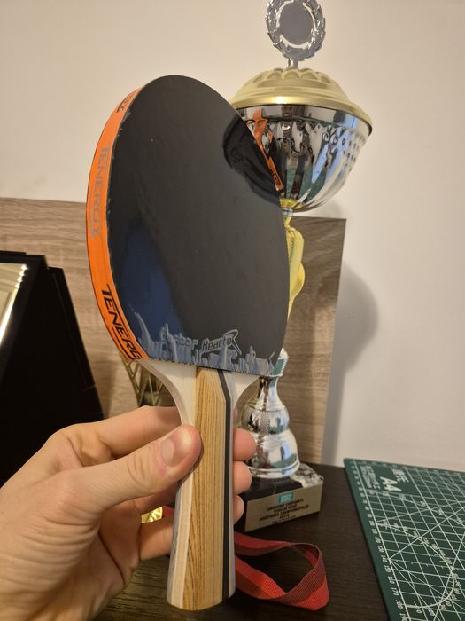 Set profi ping pong Reactor PRO husa mingi tenis de masa