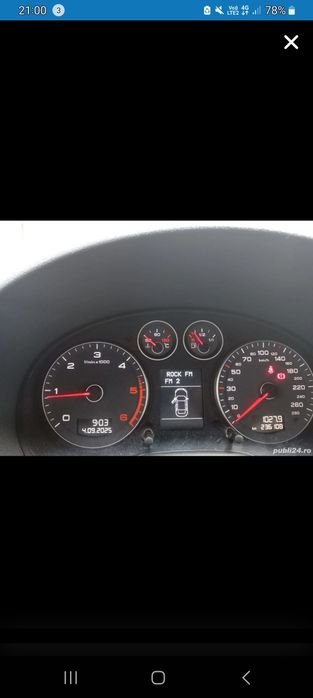Audi A3  an 2012 înmatriculată