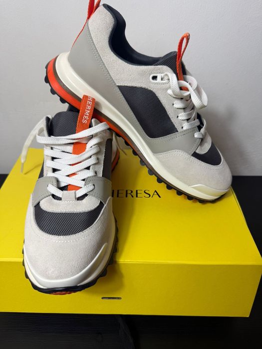 Hermes Sneakers Learher