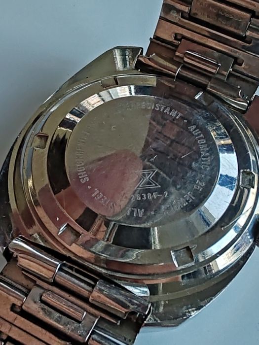 Ceas EDOX Bluebird Automatic Tropical Dial Oțel 37,5 mm
