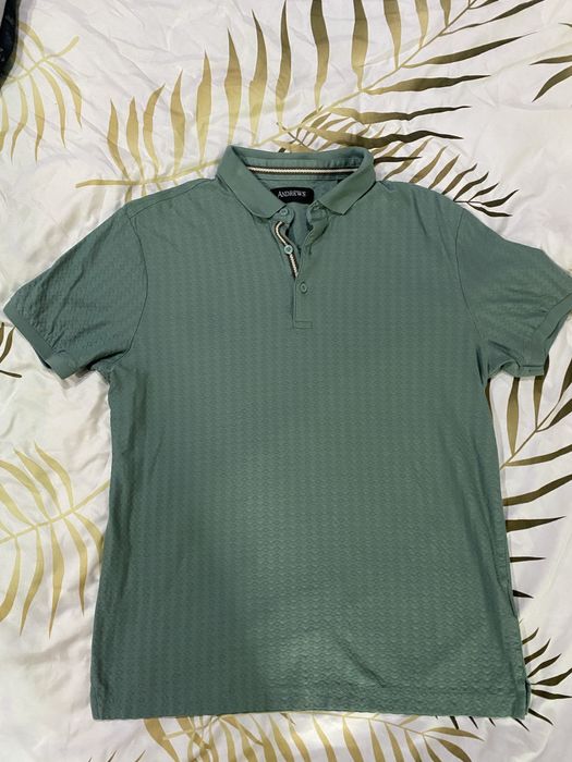 Мъжка тениска с яка Andrews