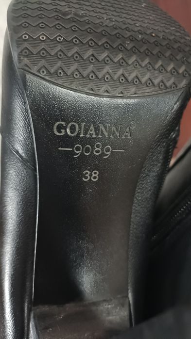 Сапоги кожаные зимние