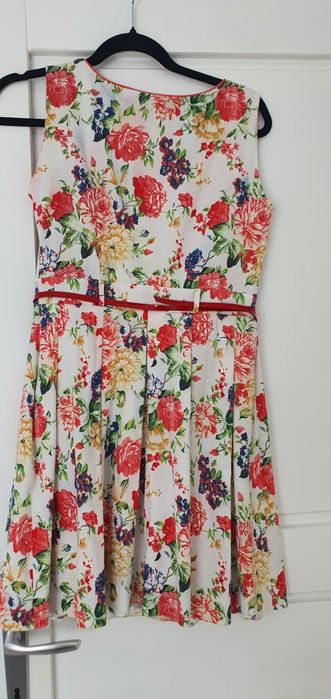 Rochie midi colorata