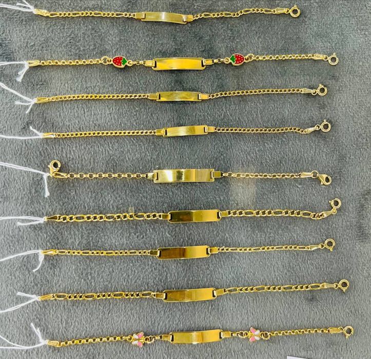 Золотой детский браслет. Золото 585 Есть доставка.