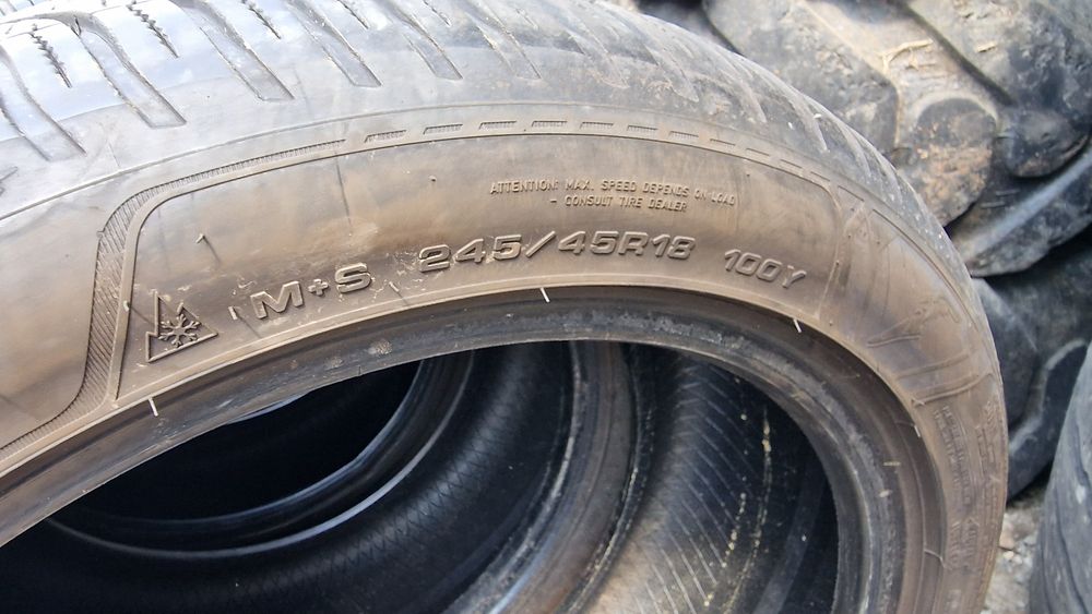 Anvelope 245/45R18 marca Goodyear, DOT 2022,7 mm,M+S,All Season