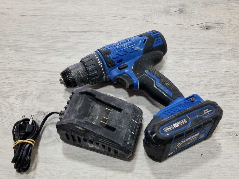 Винтоверт Scheppach C-DTB74/1-X + зарядно и батерия