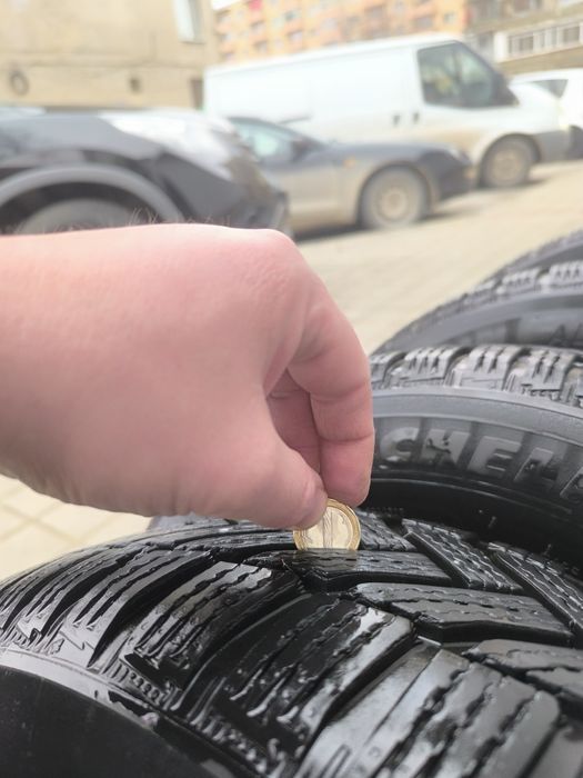 Джанти 15 '' с гуми -5х112 michelin Alpin 6 -195/65/15