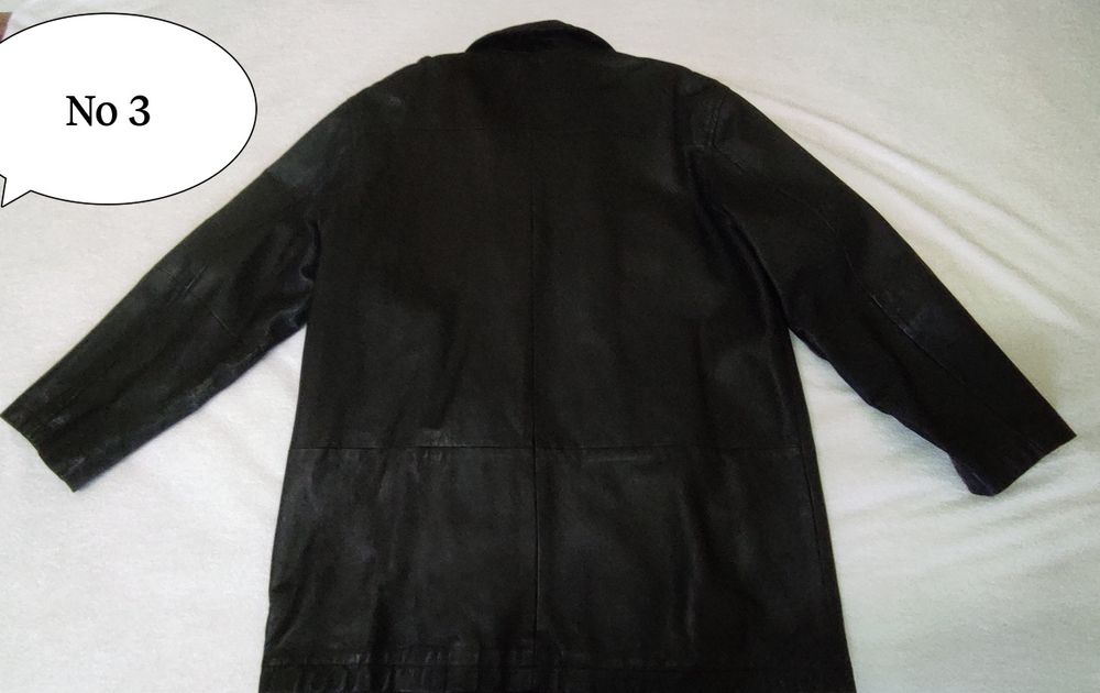 3 бр.мъжки якета естествена кожа