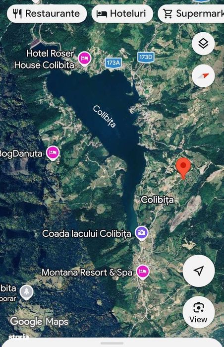 Vindem Teren in Stațiunea Colibita !