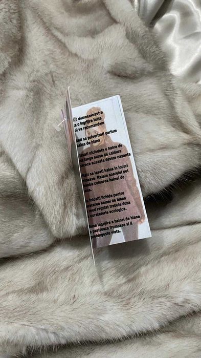 Haină blană nurcă naturală 100%