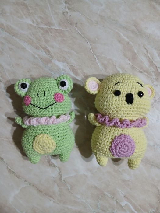 Вязаные брелки для детей и взрослых