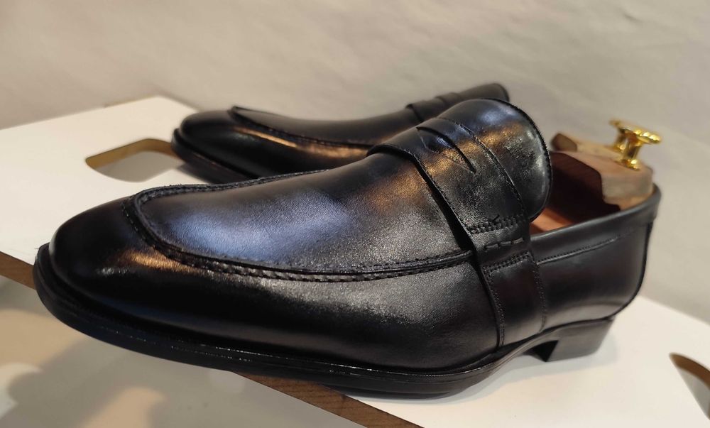 Pantofi loafer penny 41 41.5 GEOX NOI piele naturala moale