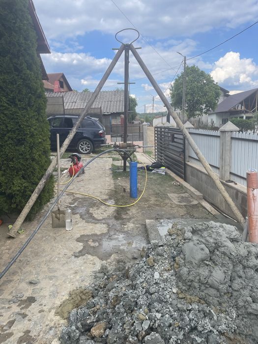 Foraje puturi apa de mica si mare adancime