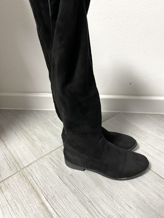 Cizme piele intoarsa marimea  38