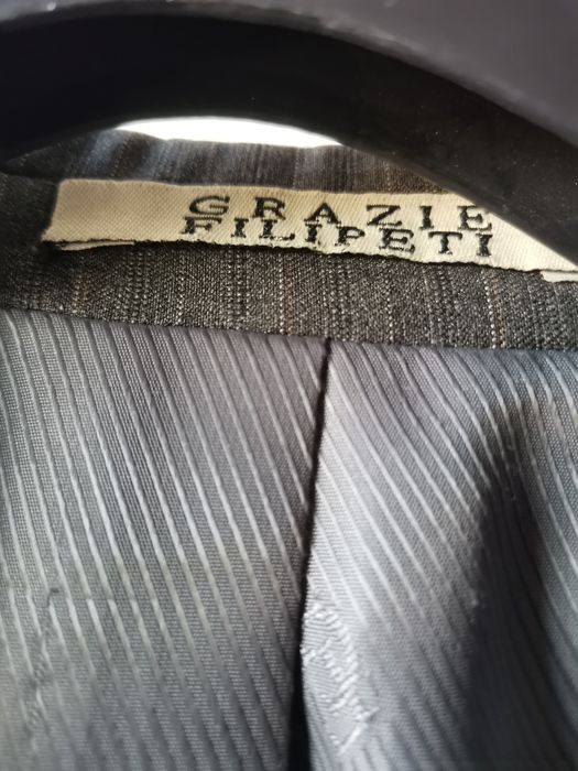 Costum barbati gri Grazie Filipeti
