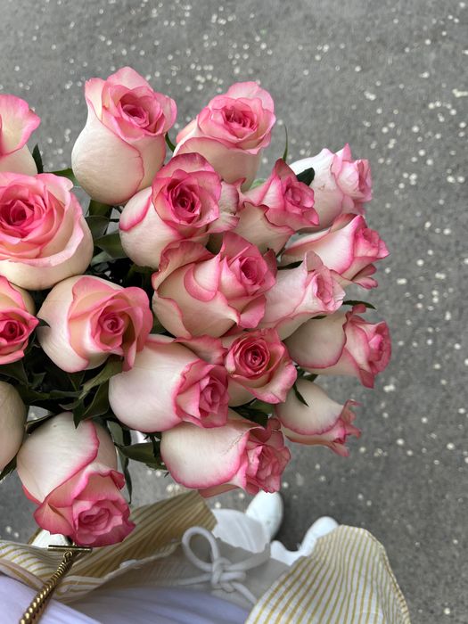 Роза 21шт свежый