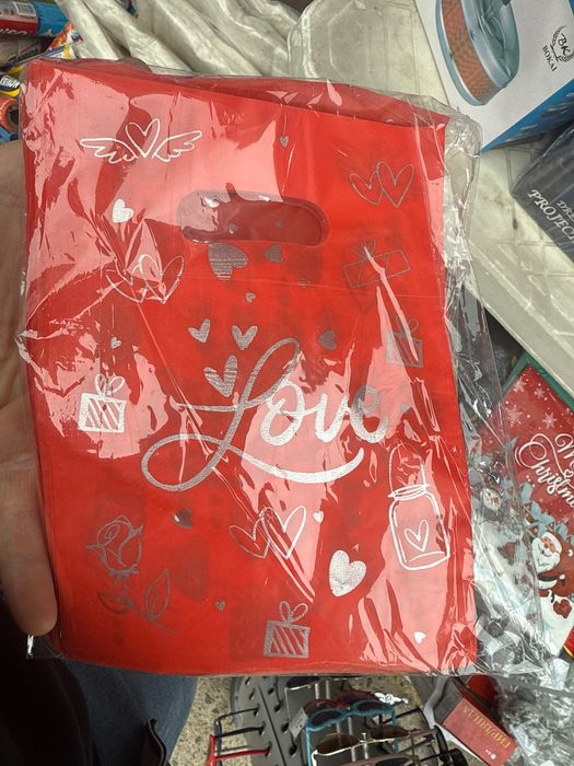 Новогодние целлофановые пакеты