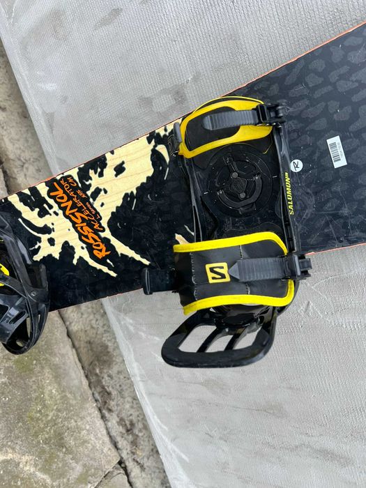 Placa snowboard Rossignol Accelerator 155cm cu legaturi Salomon