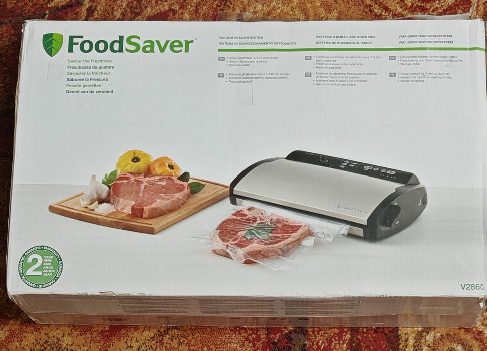 Aparat de vidat Foodsaver alimente uscate/umede  V2860
4.3
4,3 din 5 stele
(8)
Mașină de vid pentru alimente uscate/umede Food