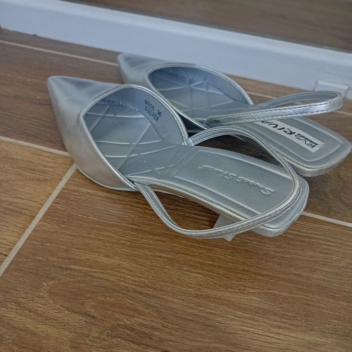 Ниски токчета сребристи