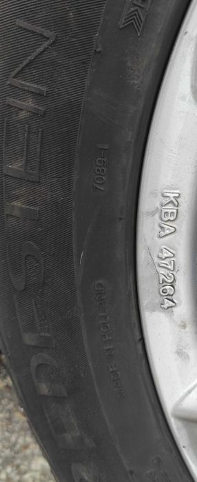 Немски алуминиеви джанти за BMW E60 16 5x120 ET-20 със зимни гуми