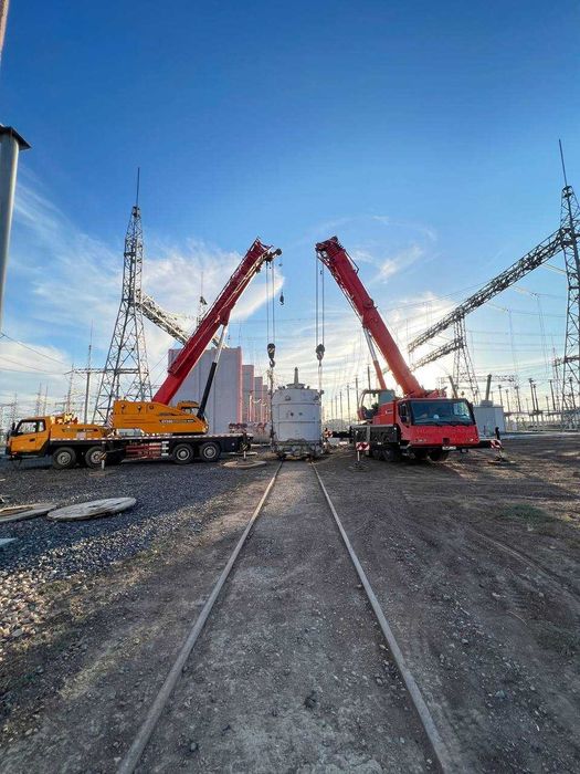 Услуги Автокран (ов) от 25 до 160 тонн