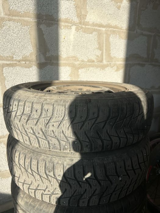 Диски с шинами на Дамас