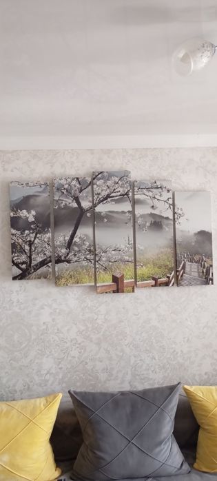 Картина обстракция- акрил.