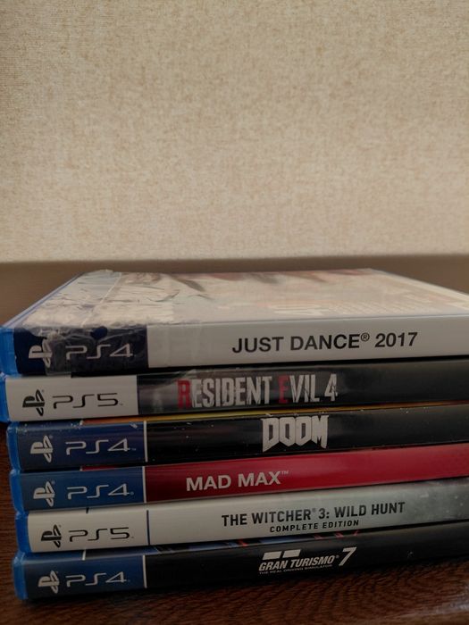 ведьмак резидент эвил4  пс5 gran turismo 7ps4