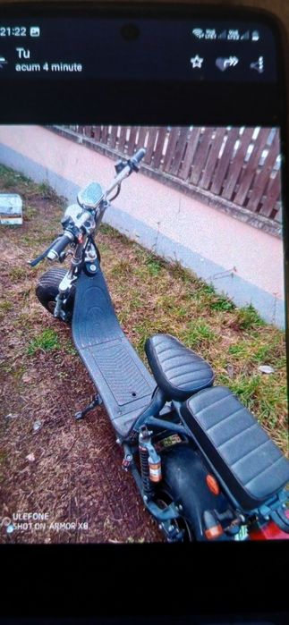 scuter electric    cu roti mari