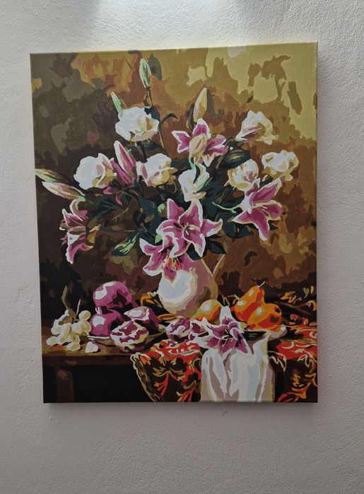 Vand pictura pe numere finalizata