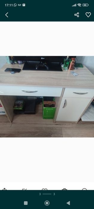 Продам кровать односпальную и стол