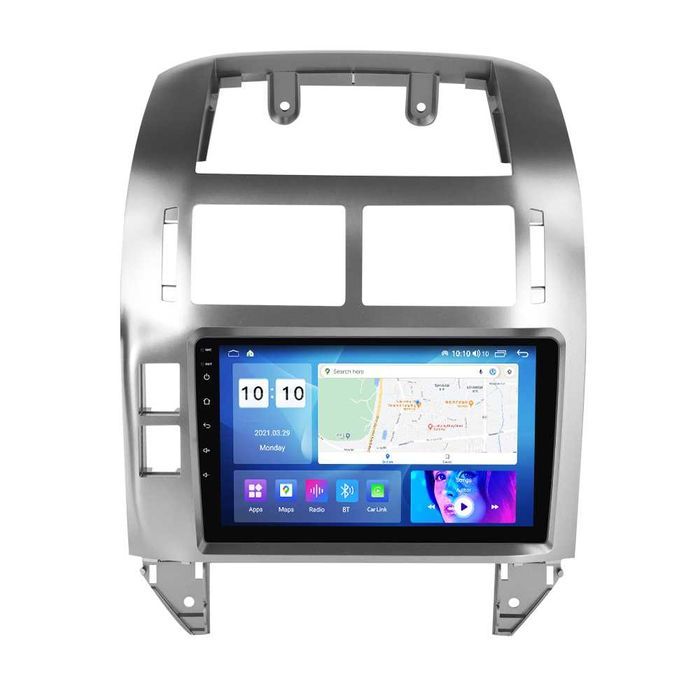 NAVIGATIE Android 14 VW POLO 2004 2011  Waze YouTube CarPlay + CAMERA