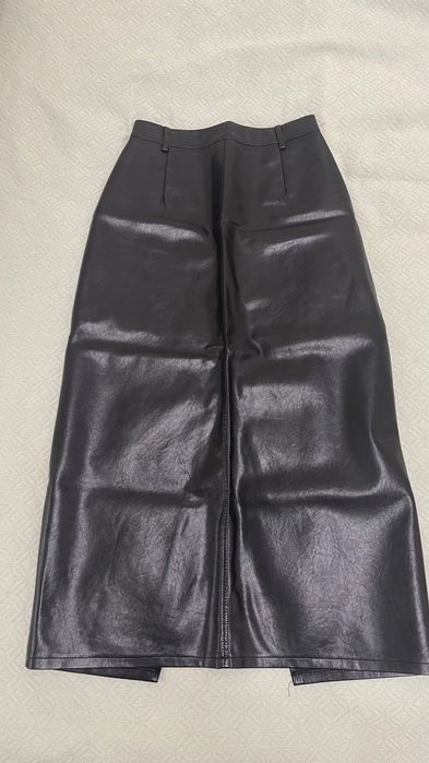 Кожаная юбка новая