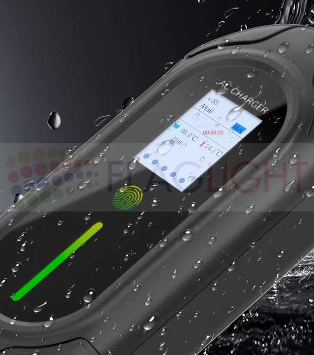 3.6 kW 16А Мобилна Зарядна Станция Тип2, EV Домашно Зарядно 5м с Шуко