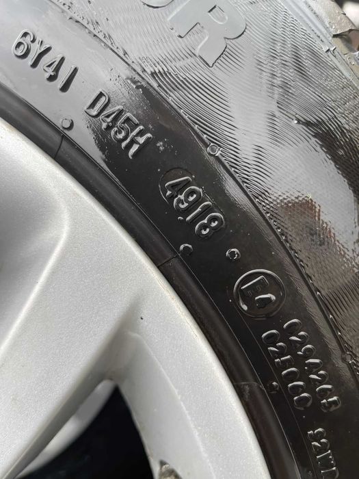 Set jante aliaj R17 BMW X3 F25 17 style 305 cu anvelope de iarna