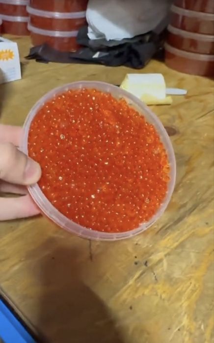 Дальневосточный икра красный