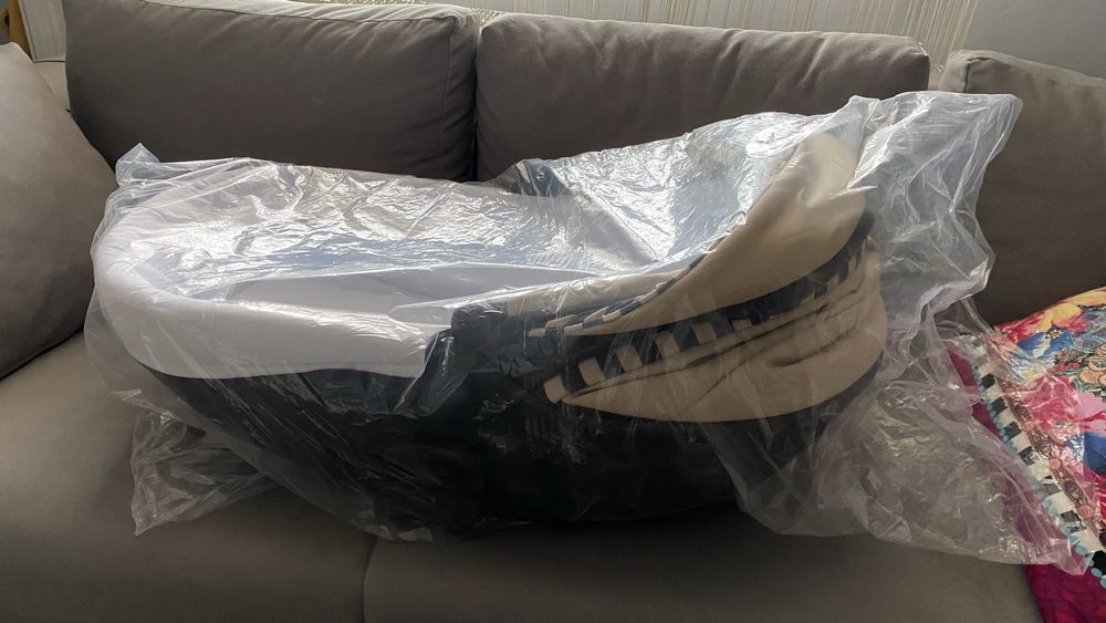 Бебешка количка 3 в 1 Dada Paradiso Stars Gold