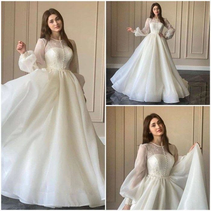 Счастливое свадебное платье