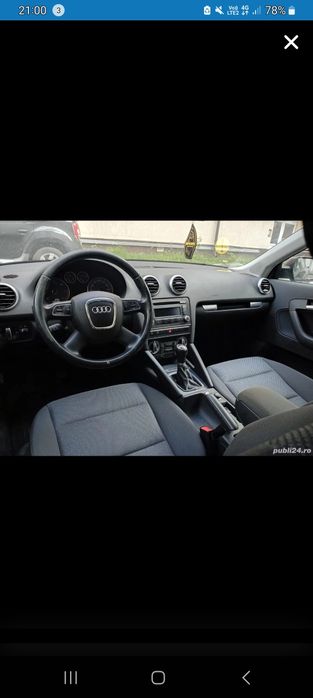Audi A3  an 2012 înmatriculată
