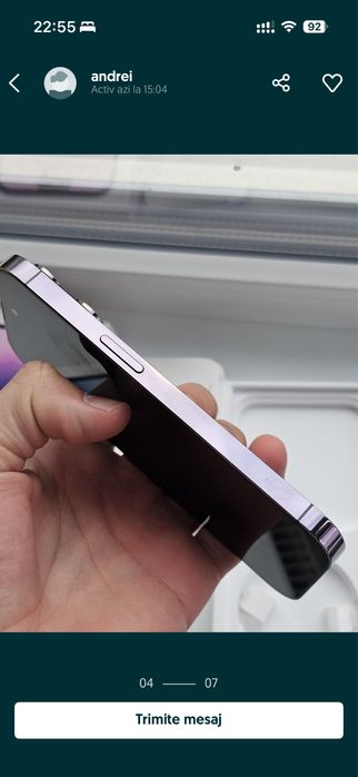 Vand Iphone 14 PRO 128 GB ca Nou