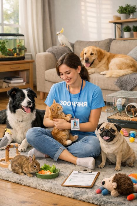 Зооняня  на  дом