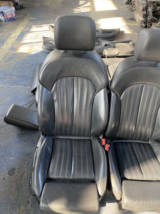 Interior complet sline scaune si banchete piele audi a6 c7 4g