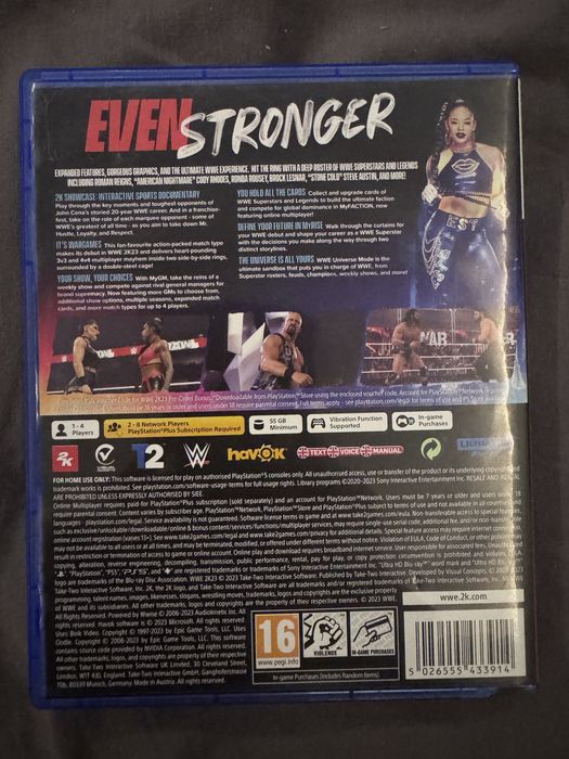 Wwe2k23 за Playstation 5