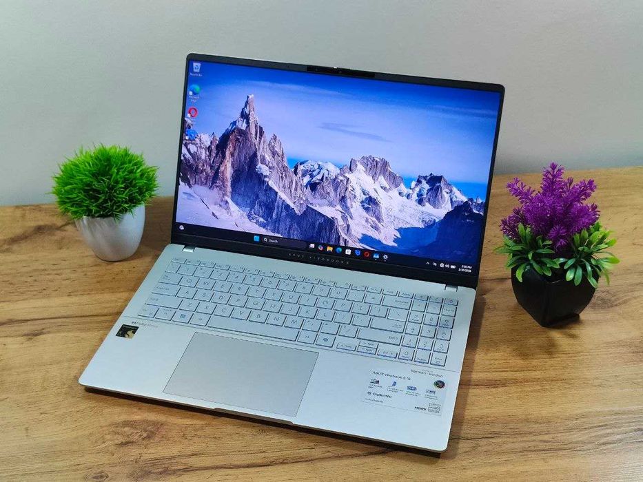 [ARZON] Noutbuk Asus Vivobook S15 OLED Snapdragon /DDR5 16Gb / SSD 1Tb