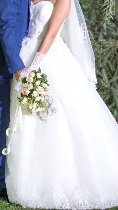 продам счастливое свадебное платье