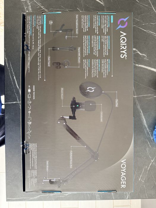 Microfon AQIRYS Voyager Gaming/Streaming