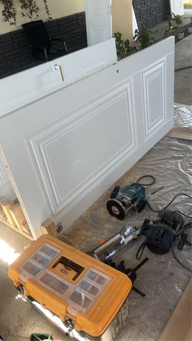 Установка дверь 12000тг